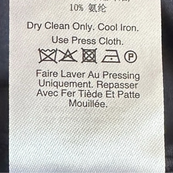 DKNY Velvet Sheath Dress NWT 10 Navy Tiered Flutter Sleeve Ruched Holiday Party - Picture 10 of 10